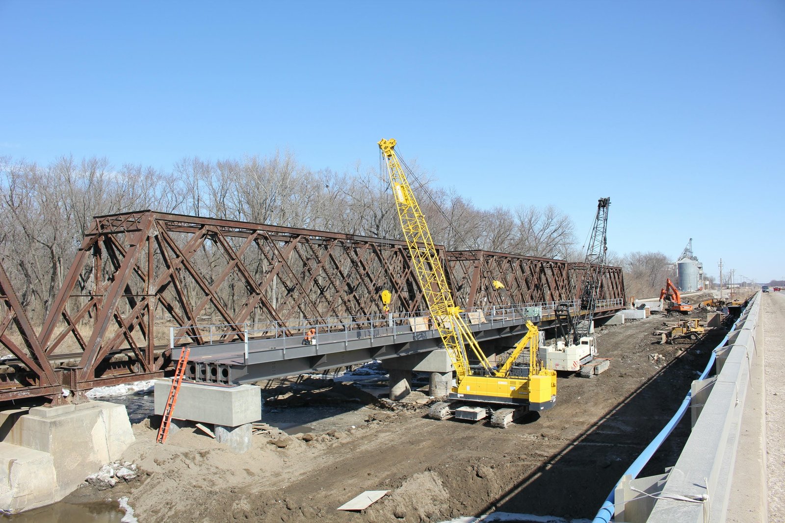 Construction of new bridge